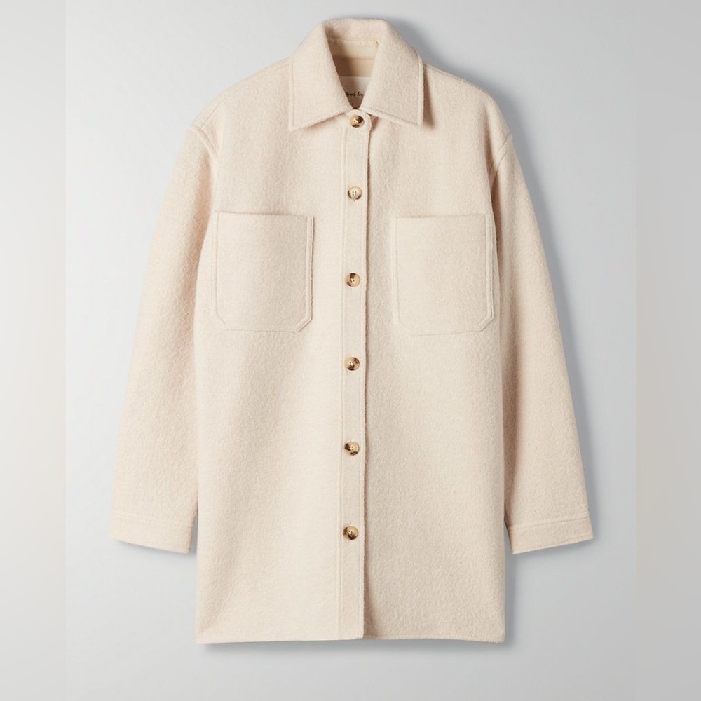 Wilfred Free Beam Ganna Jacket Shacket Aritzia